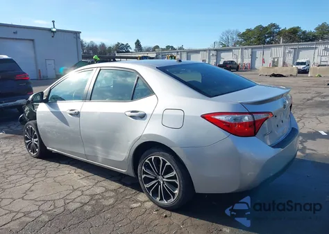 2014 Toyota Corolla S Plus from USA, damaged, VIN 2T1BURHE3EC076438